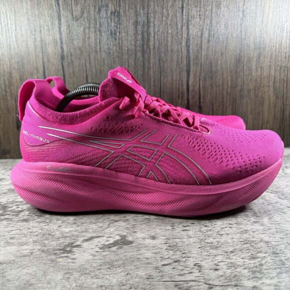 ASICS Gel-Nimbus 25 Running Women’s Shoes Size 11.5 Hot Pink Rave *NO INSOLES* - Picture 3 of 11